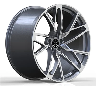 رینگ خودرو آئودی E-Tron GT 22x10/11.{4}}PC Custom Gun Metal Face Machined