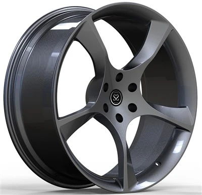 Gloss Black + Brush Spoke 2-Piece 20 X 10.5، 20 X 12 چرخهای آلیاژی فورج برنز برای فراری Ferrari 458 360 چرخهای آلیاژی فورج برای Ferrari Ferrari Portofino