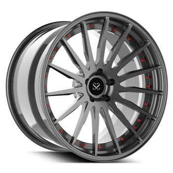 6061-T6 آلیاژ آلومینیوم ویژه 2-کامپیوتر آلیاژ جعلی رینگ 5x120 برای BMW 5 سری