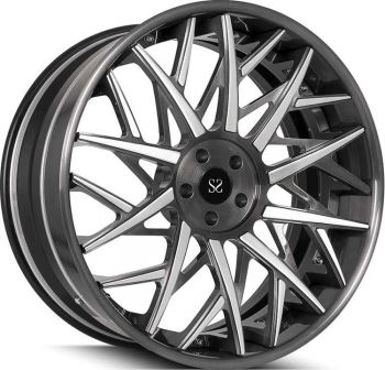 Staggered 20-Inch 3-PC جعلی چرخ RIms برای بنتلی قاره ای