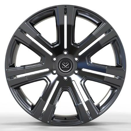 Chrome Design 22 Inch Customized 2-PC Rims Wheels For Golf GTI
