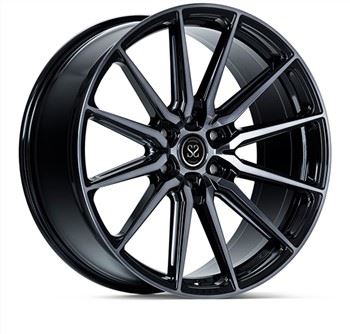 SSWS1023 برای آئودی SQ5 سفارشی 19 20 21 و 22 اینچ 1 کامپیوتر رینگ آلیاژی فورج شده مشکی براق 5x112