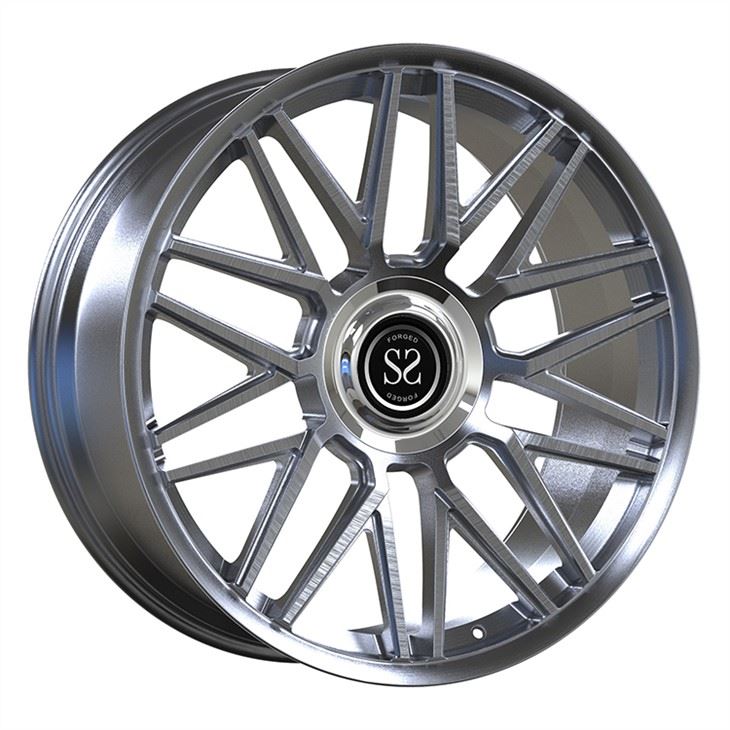 SSJK1078 برای مرسدس بنز AMG GTR 1 تکه براش رینگ های آلیاژی آهنگری سفارشی Staggered 20 و 21 اینچ