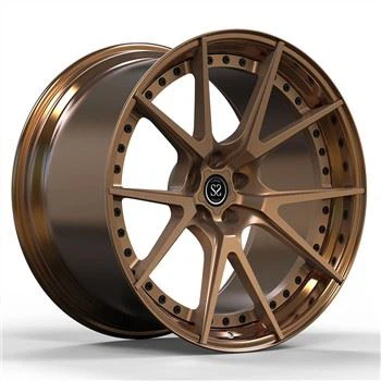 سفارشی Broze 21 inch 2-PC Forged Alluminium Rims 5x130 for Porsche Panamera 4S