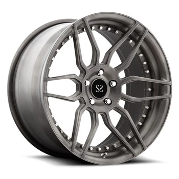 BMW 5-سری 20X9 20X10.5 ویژه سفارشی 2-رینگ‌های آلیاژ آلومینیوم رایانه شخصی دیسک و نوار بیرونی به‌علاوه بشکه داخلی