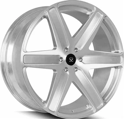 برس شفاف 1-چرخهای آلومینیومی فورج شده تکهای 22x9.5 6x139.7 برای تویوتا لندکروزر